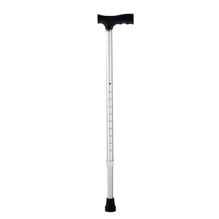 Adjustable Aluminum Walking Cane with Anti-Slip Rubber Tip