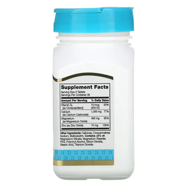 Calcium Magnesium Zinc + D3