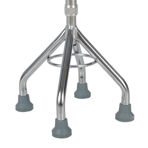 Adjustable Quad Cane with Four Legs