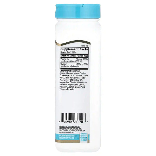 Calcium 1000 mg + Vitamin D3