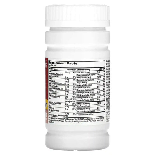 Multivitamins & Minerals – One Daily